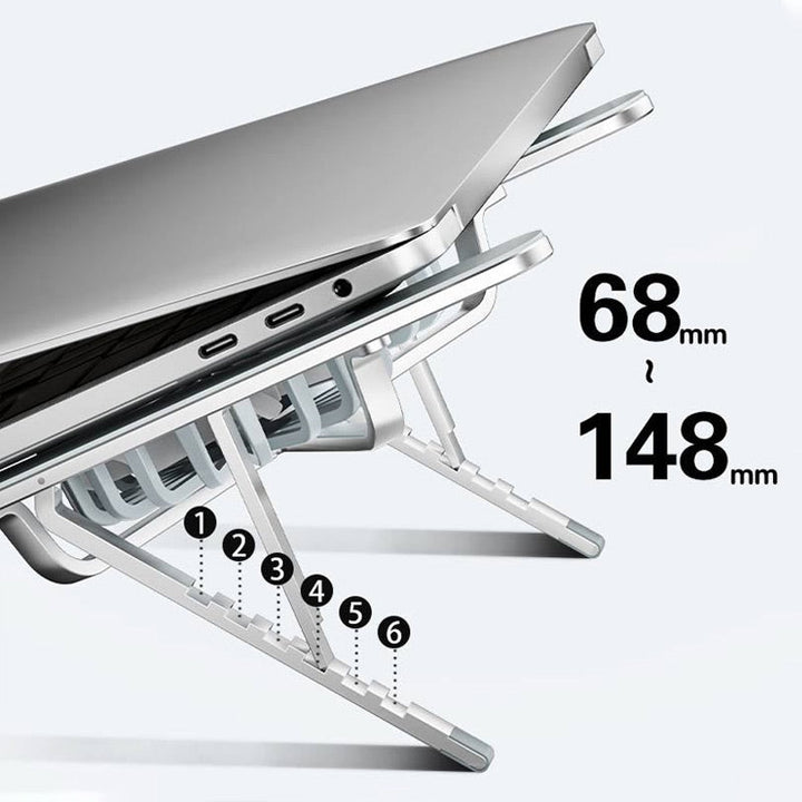 Lisslune | Laptop Heightened Holder with Cooling Fan
