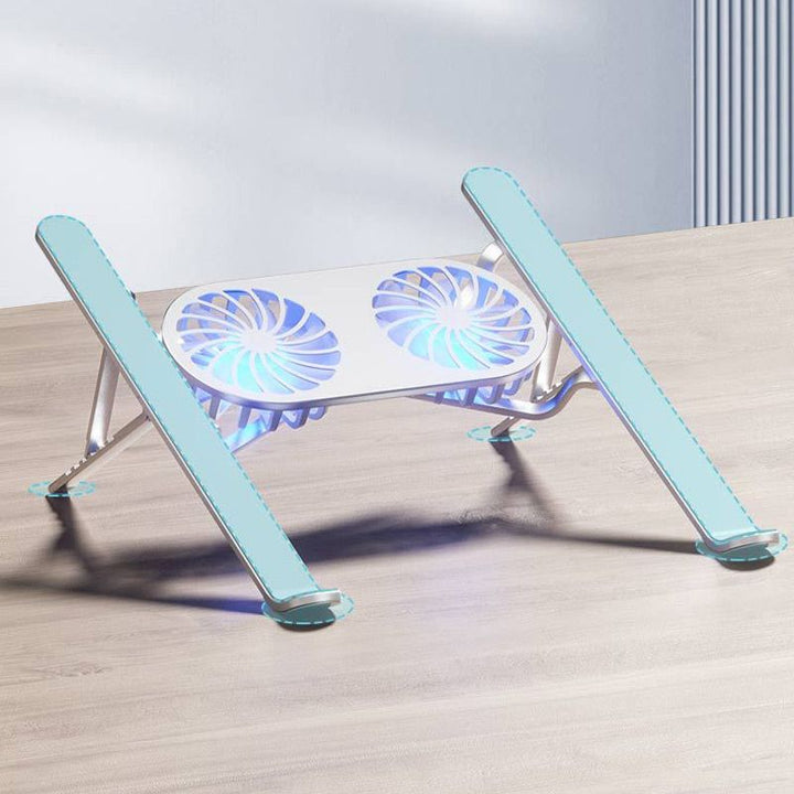 Lisslune | Laptop Heightened Holder with Cooling Fan