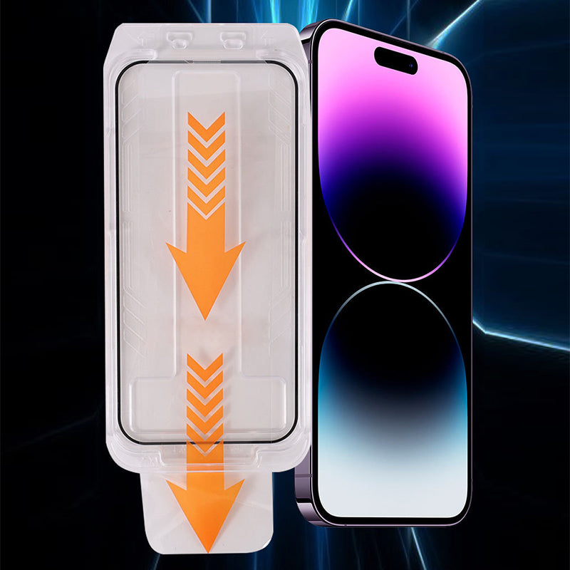 Lisslune | iPhone Tempered Anti-Peeking Screen Protector without Bubbles No Dust