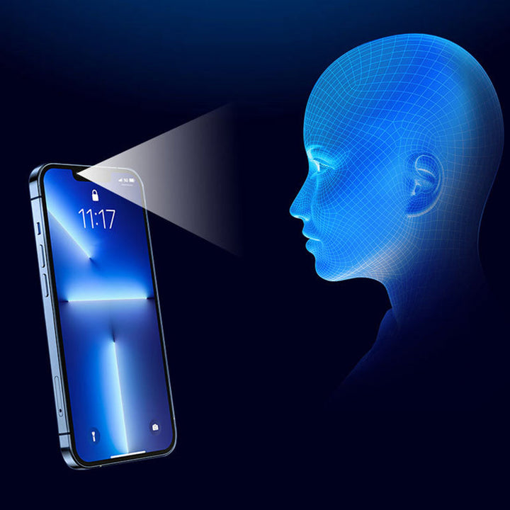 Lisslune | iPhone Tempered Anti-Peeking Screen Protector without Bubbles No Dust