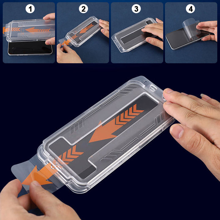 Lisslune | iPhone Tempered Anti-Peeking Screen Protector without Bubbles No Dust