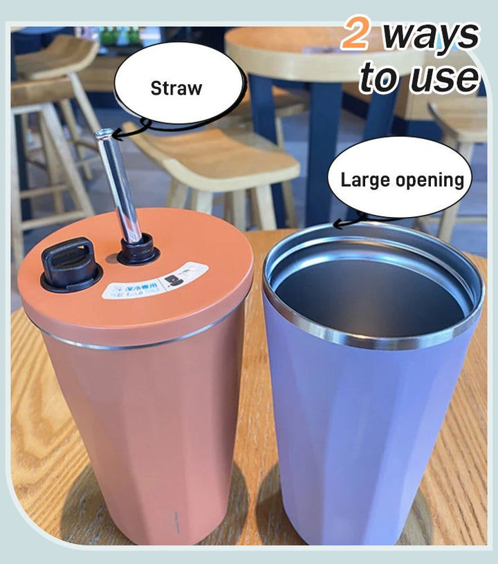 Lisslune | Cup with collapsible straw