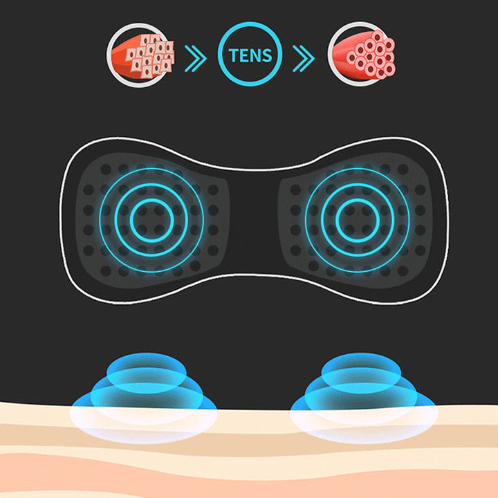 Lisslune | Portable massager with 8 modes and LCD screen