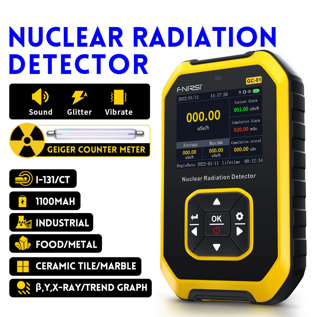 Lisslune | Geiger counter nuclear radiation detector