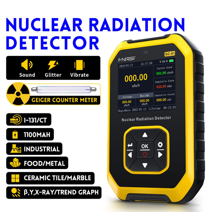 Lisslune | Geiger counter nuclear radiation detector