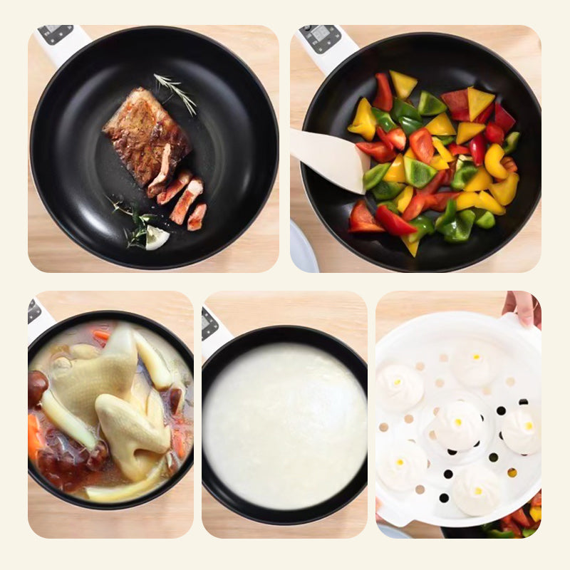 Lisslune | HeatMaster Multifunctional Electric Pan – Effective & Easy Cooking