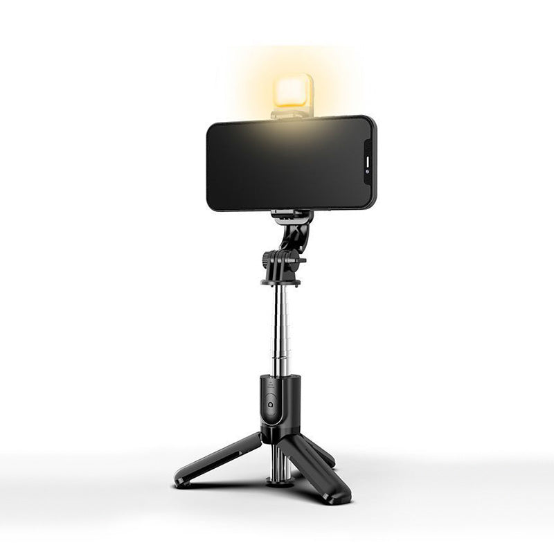 Lisslune | Bluetooth Selfie Stick Tripod with Telephone Stand and Beauty Fill-in Lighting