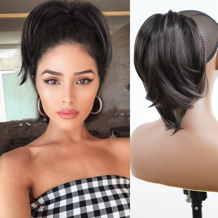Lisslune | Synthetic Claw Clip In Ponytail Hair Extensions Diy Hair Piece Hair Bun