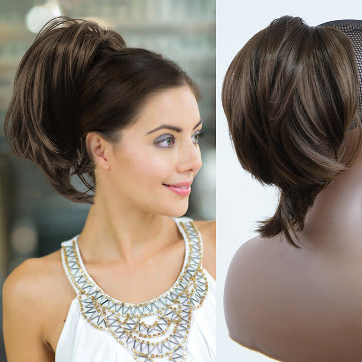 Lisslune | Synthetic Claw Clip In Ponytail Hair Extensions Diy Hair Piece Hair Bun