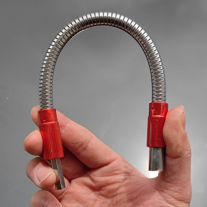 Lisslune | FlexiGrip Universal Bit Holder with Extension for Hard-to-Reach Areas