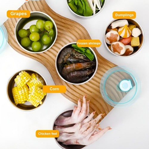 Lisslune | 304 Stainless Steel Sealed Freshness Storage Box