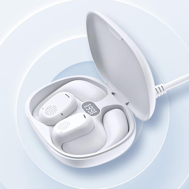 Lisslune | Bluetooth headphones with bone conduction and real ear hook