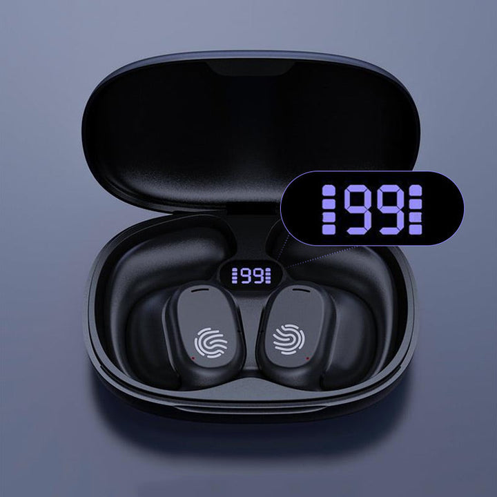 Lisslune | Bluetooth headphones with bone conduction and real ear hook