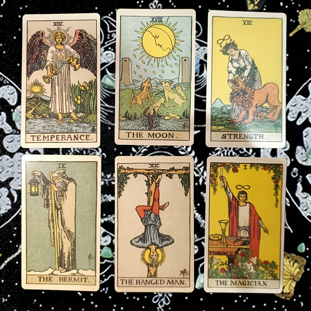 Lisslune | Classic Tarot Cards Set (78 Cards) - SoulPath