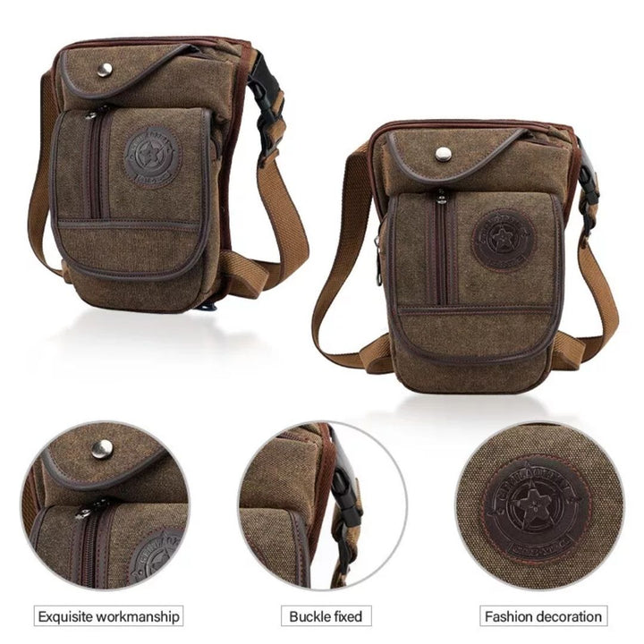Lisslune | Outdoor Leg Bag – Waterproof Motorcycle Thigh & Hip Pouch for Travel & Adventure