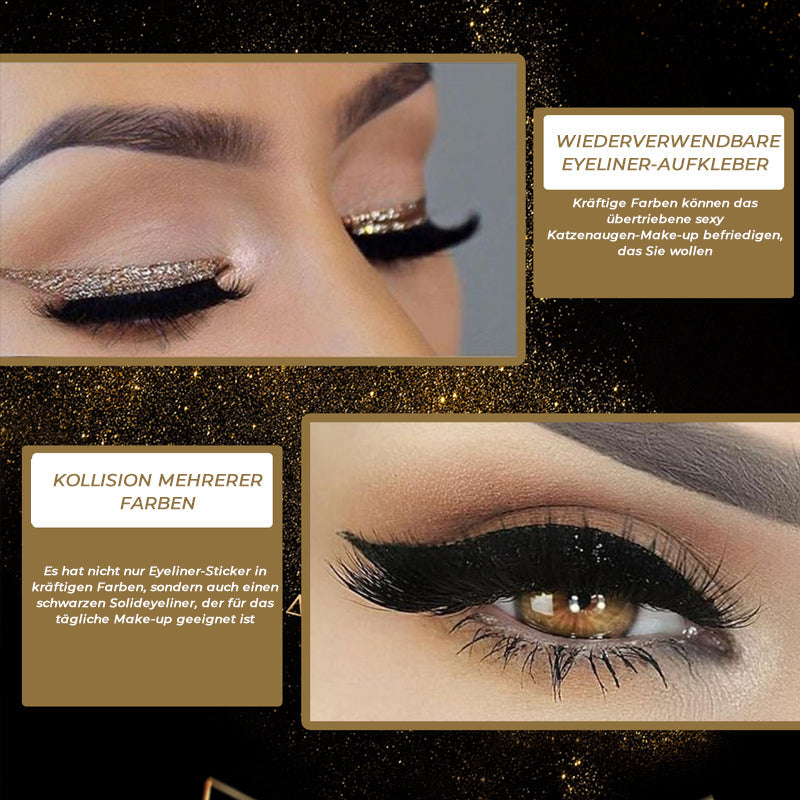 Lisslune | Waterproof Reusable Eyeliner and Eyelash Stickers