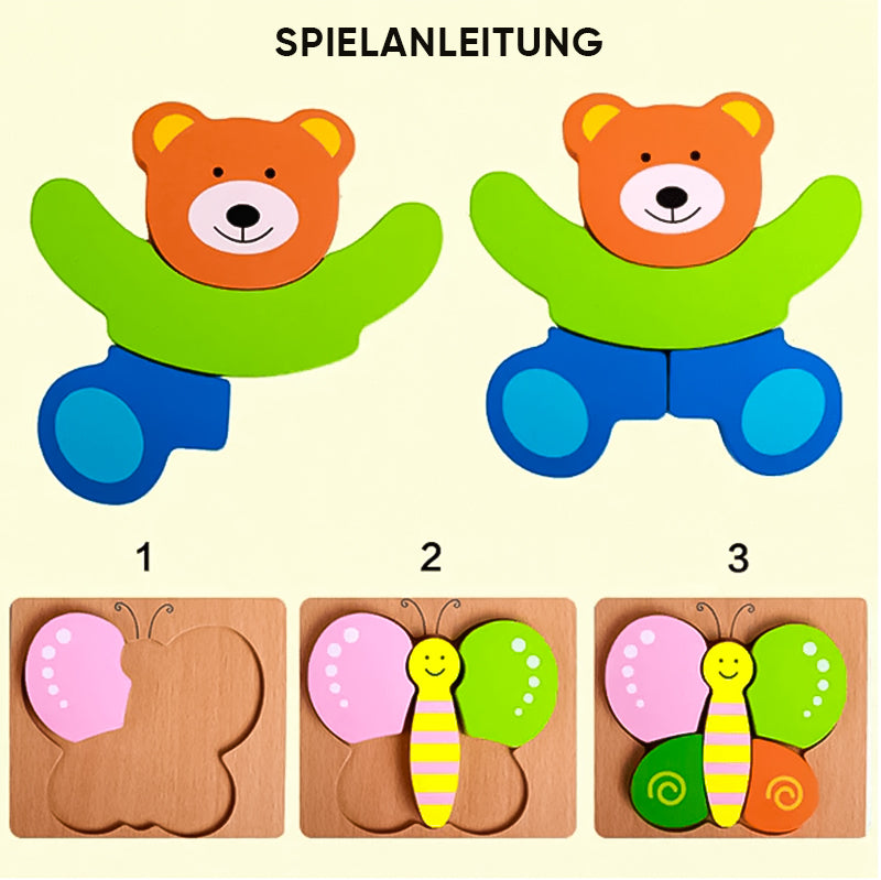 Lisslune | 3D Animal Puzzle