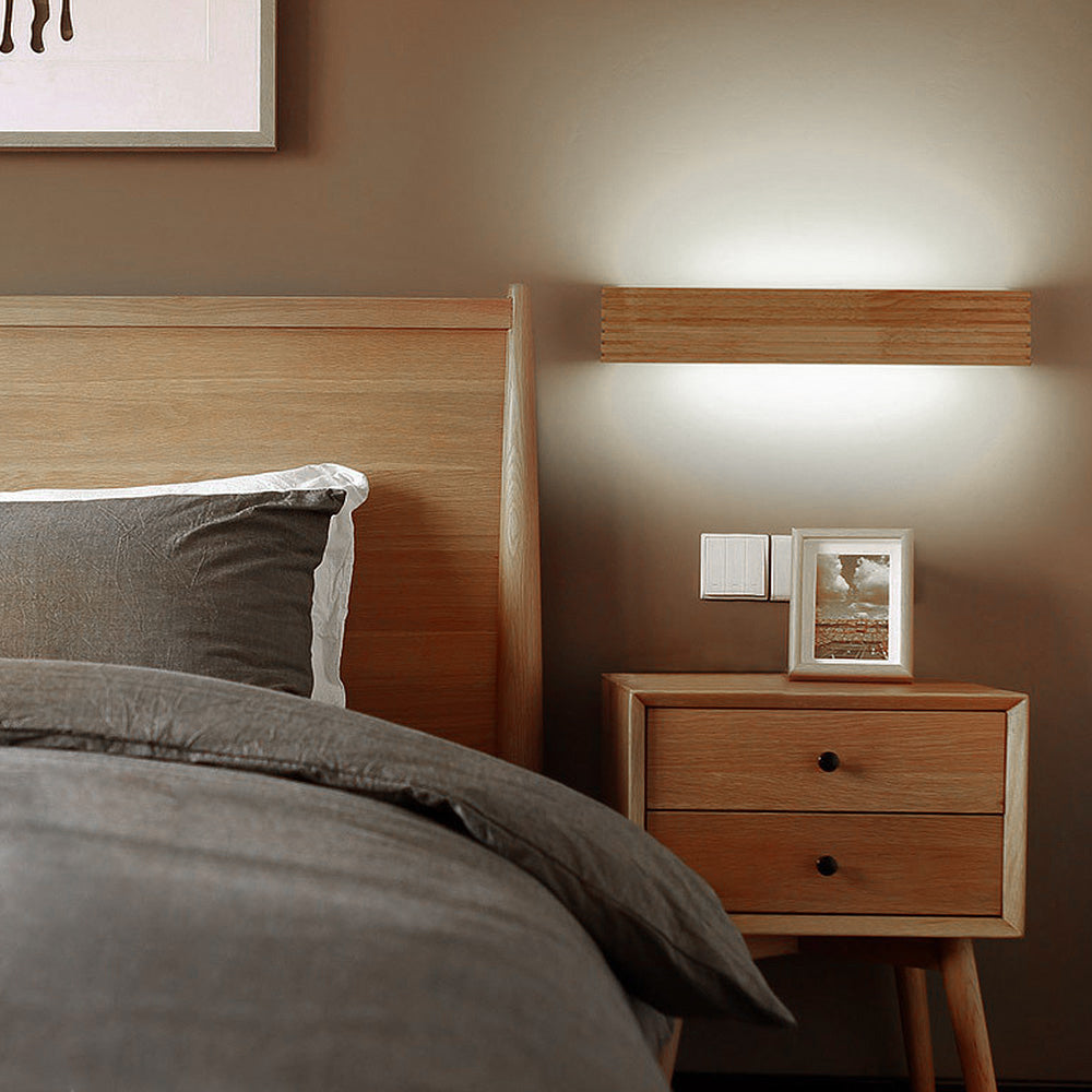 Lisslune | Wooden Wall Lights for Bathroom Mirrors – Stylish Functional Illumination for Home Decor & Vanity Lighting
