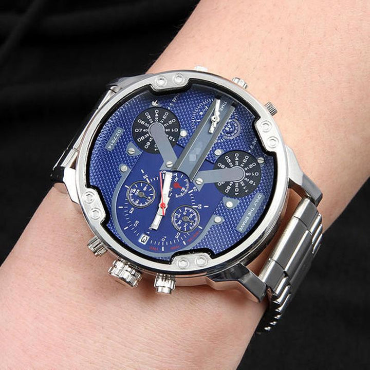 Lisslune | Stainless Steel Chronograph Quartz Watch