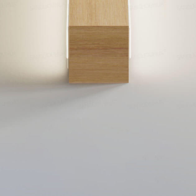 Lisslune | ZenBeam Japanese LED Wall Light | Solid Wood Design | Modern Accent Lighting