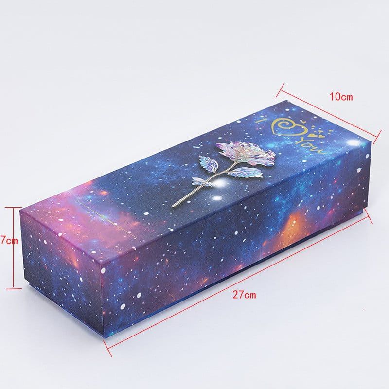Lisslune | Colorful Galaxy Rose