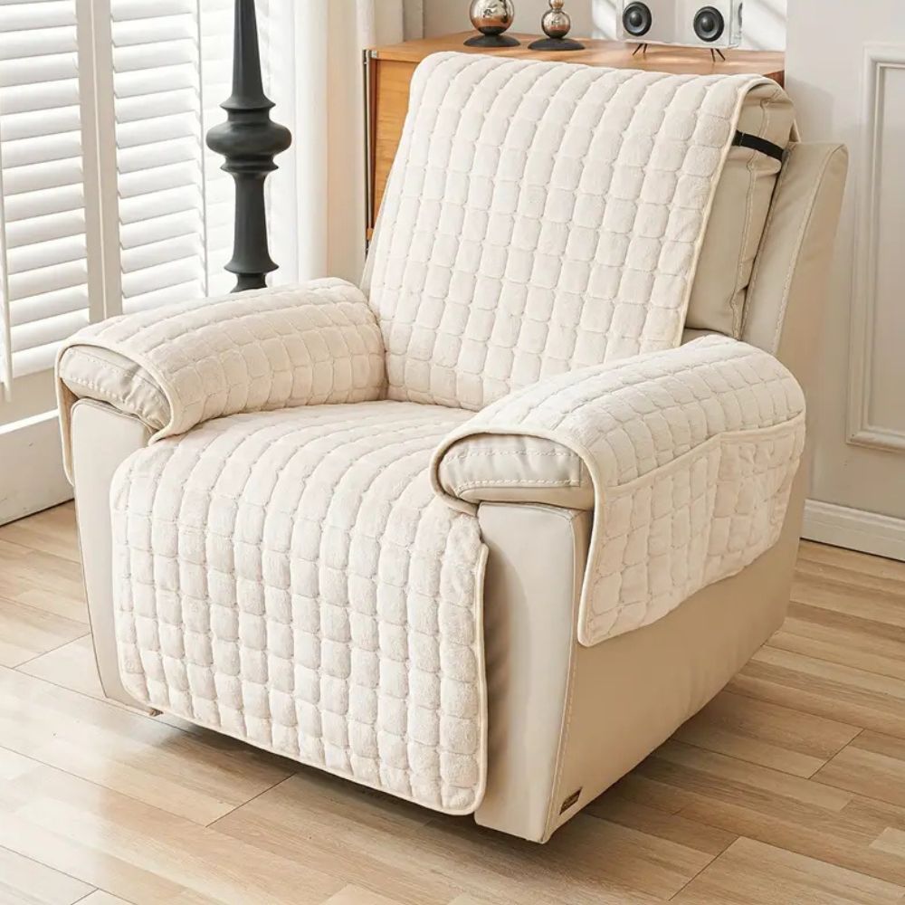 Lisslune | Snug Grid Recliner Cover
