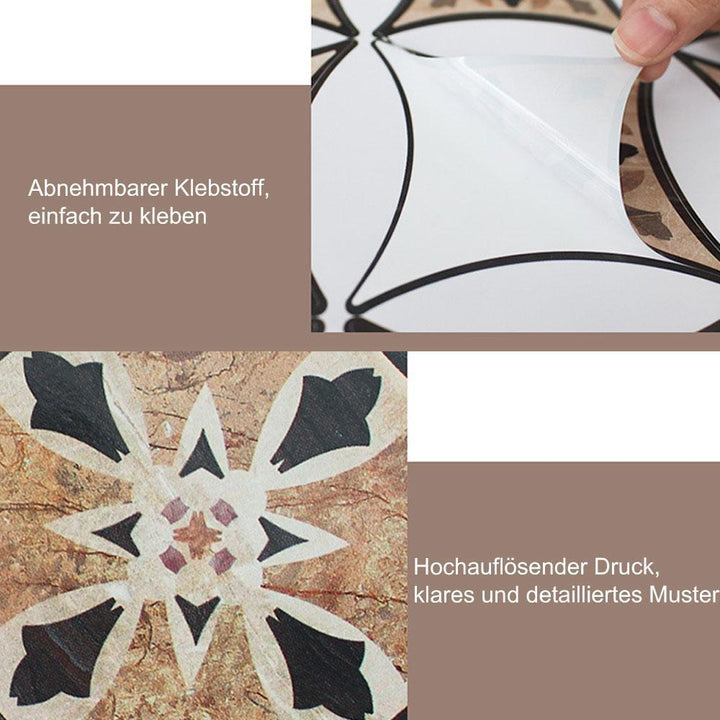 Lisslune | Non-slip Diagonal Tiles Decorative Stickers