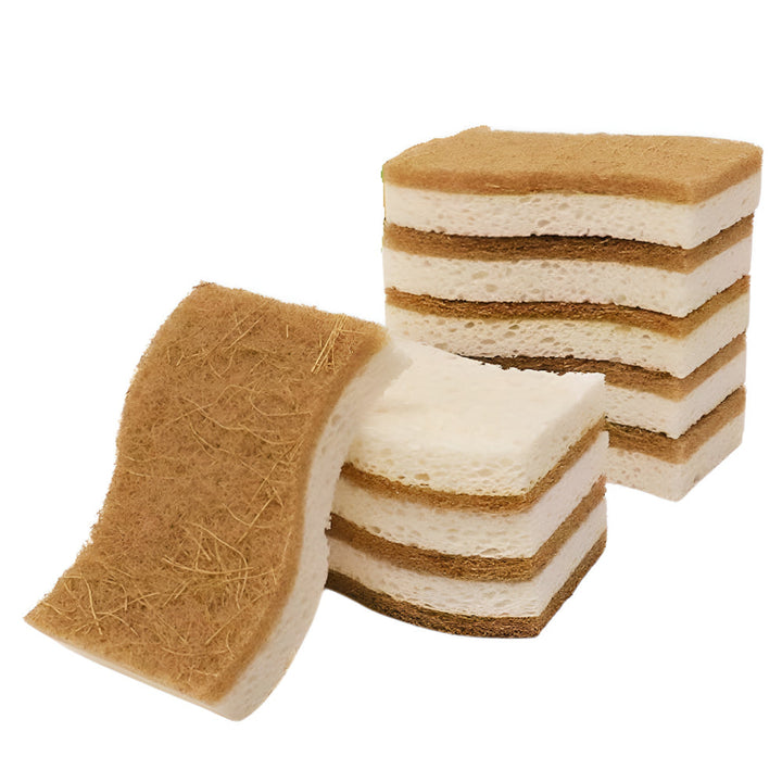 Lisslune | Coconut Fiber Natural Dish Sponge