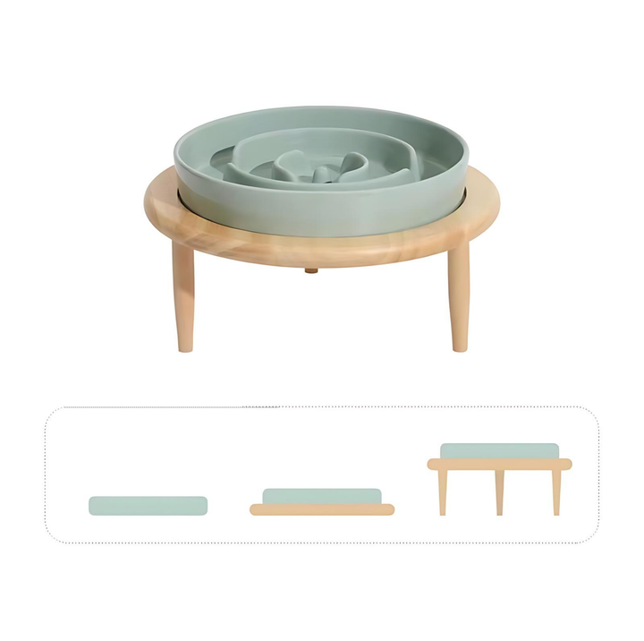 Lisslune | SlowCeramic - Elegant Craft Feeding Bowl for Pets