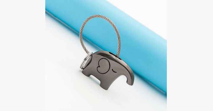 Lisslune | Elephant Love Keychain Set