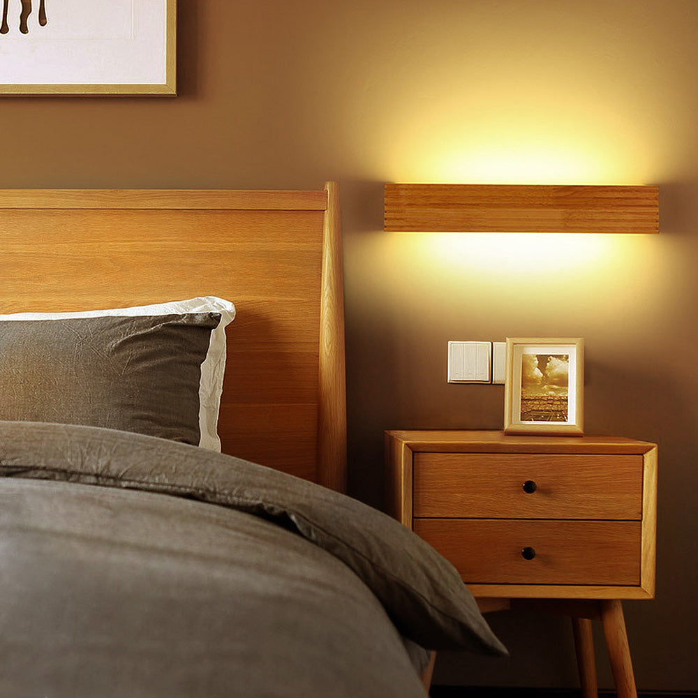 Lisslune | Wooden Wall Lights for Bathroom Mirrors – Stylish Functional Illumination for Home Decor & Vanity Lighting