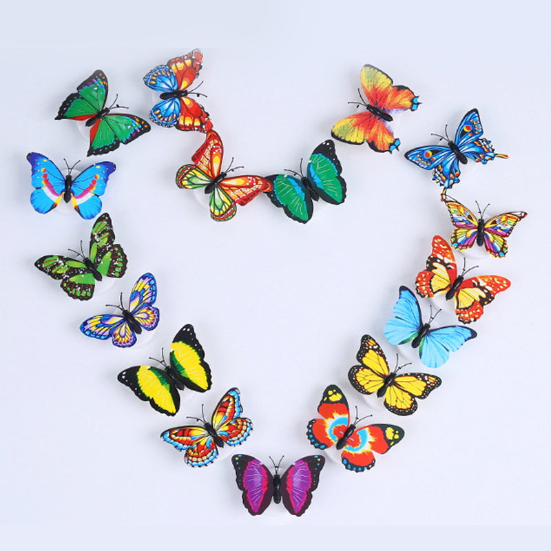 Lisslune | LumiWings - 3D colorful LED butterfly night lights