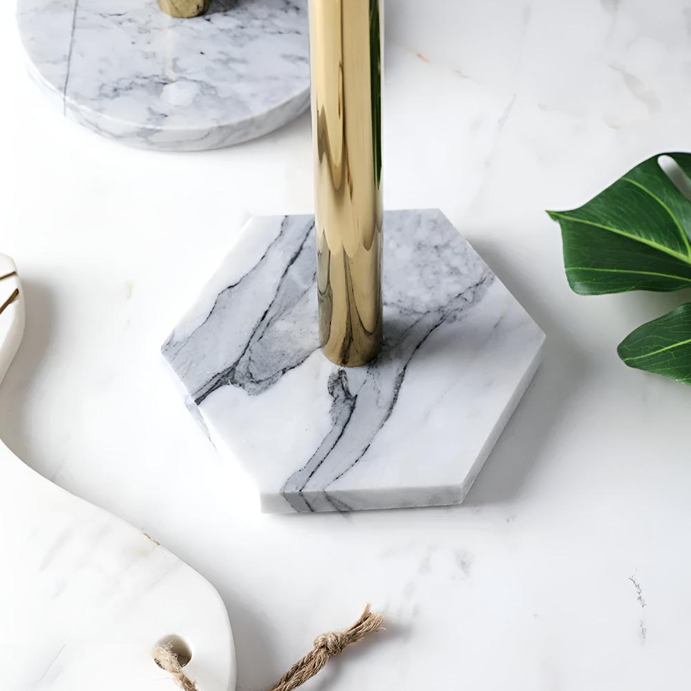 Lisslune | Marble Base Paper Towel Holder