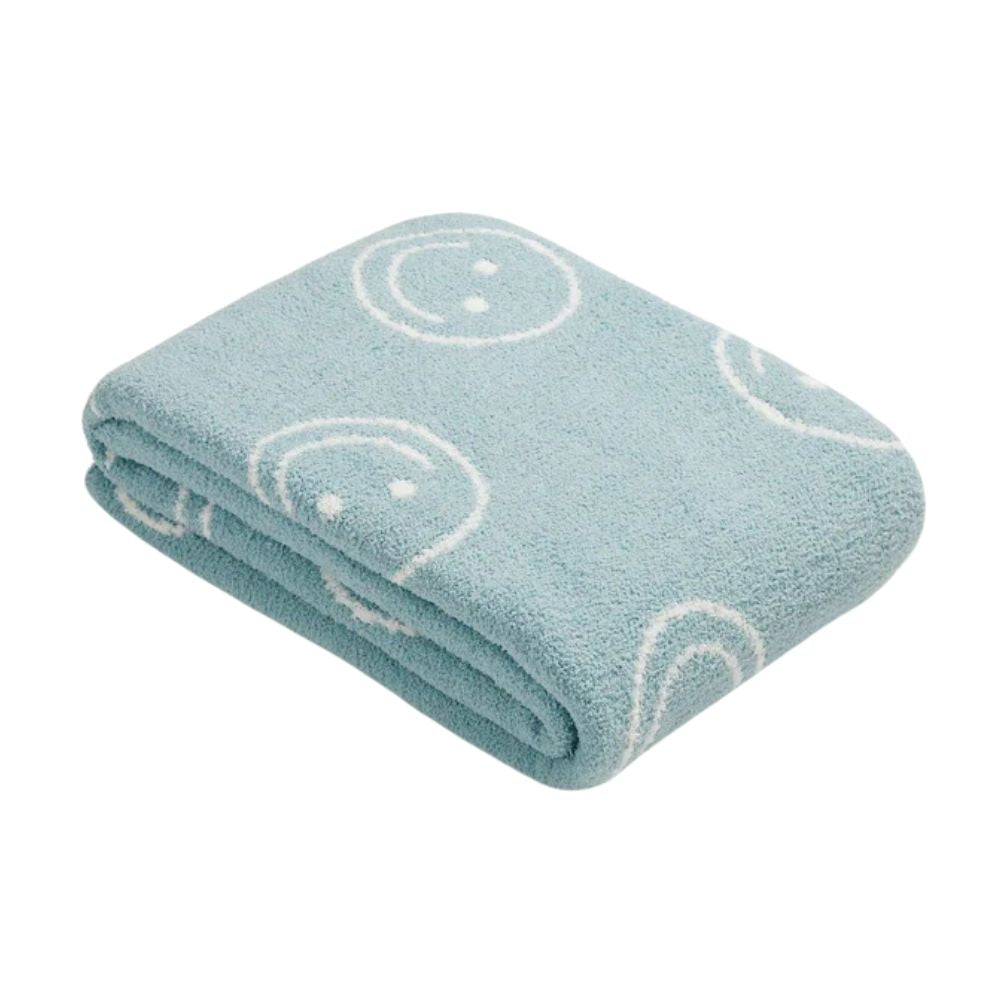 Lisslune | Smiley Face Plush Blanket