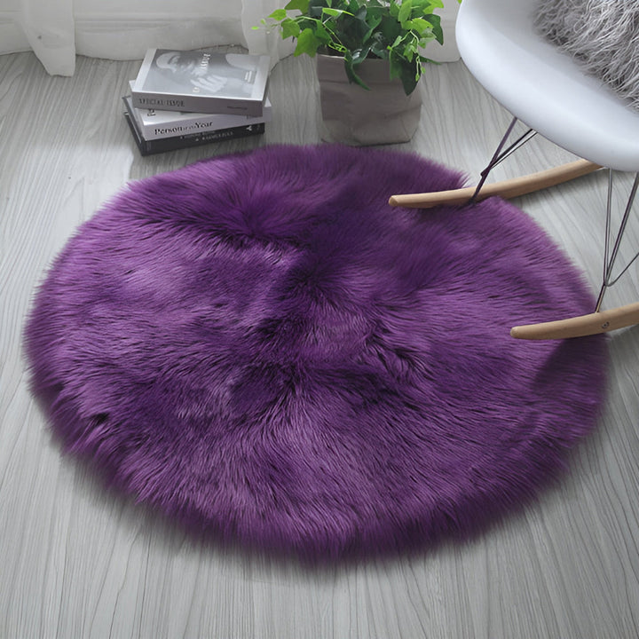 Lisslune | Round Cloud Soft Plush Rug