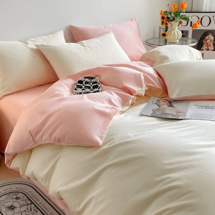 Lisslune | Lustova Cotton Duvet Cover | 3pcs Set