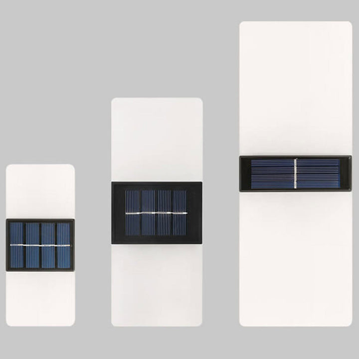 Lisslune | LumaZen Solar LED Wall Lamp | Weatherproof | Solar Powered Outdoor Lighting | Garden & Patio Decor