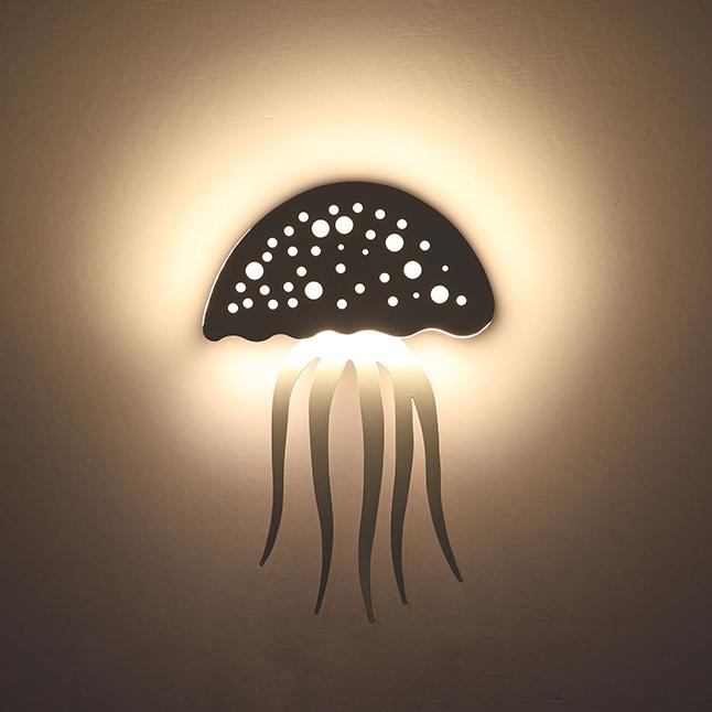 Lisslune | Modern creative 1-Light LED Jellyfish Wall Light