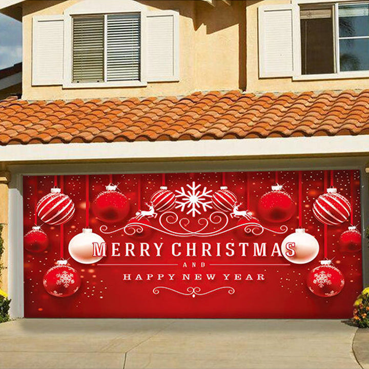 Lisslune | Snow Garage Door Banner Ornament