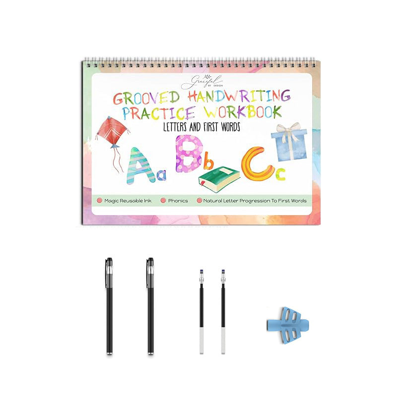 Lisslune | Reusable ribbed handwriting workbooks