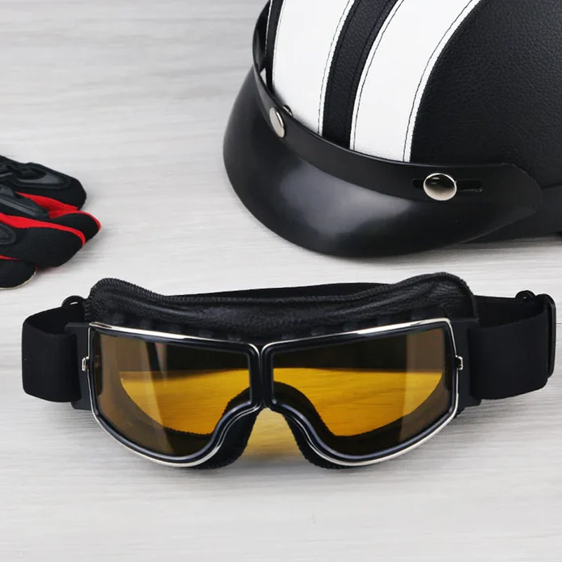 Lisslune | Vintage Motorcycle Goggles