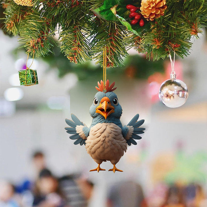 Lisslune | Cartoon Rooster Decorative Ornaments