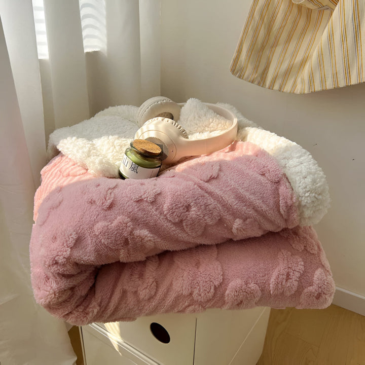 Lisslune | Cloud Flower Snuggle Blanket