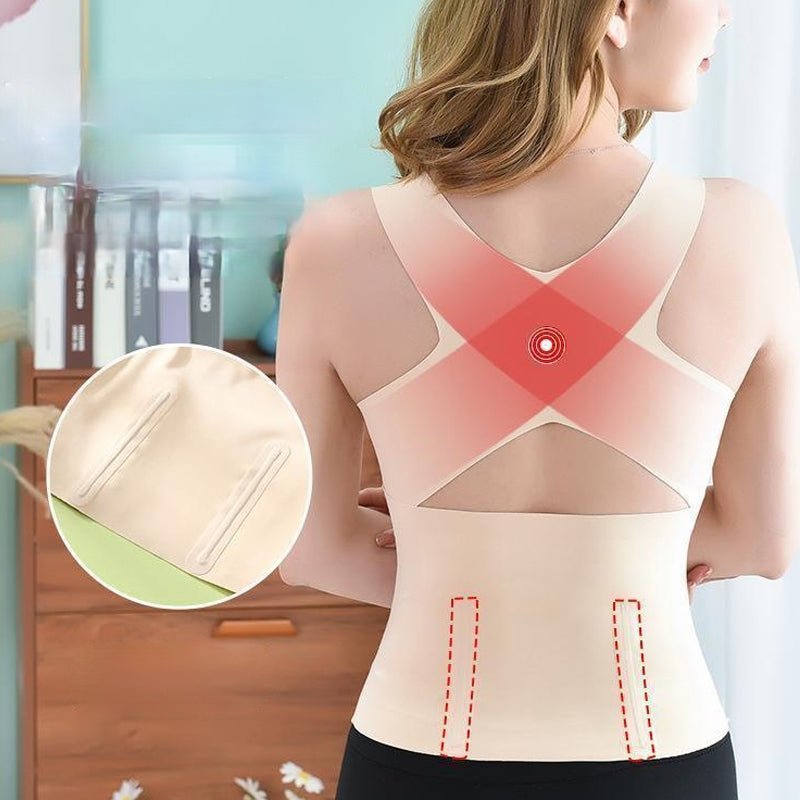 Lisslune | 3-in-1 Waist Buttoned Bra Shapewear