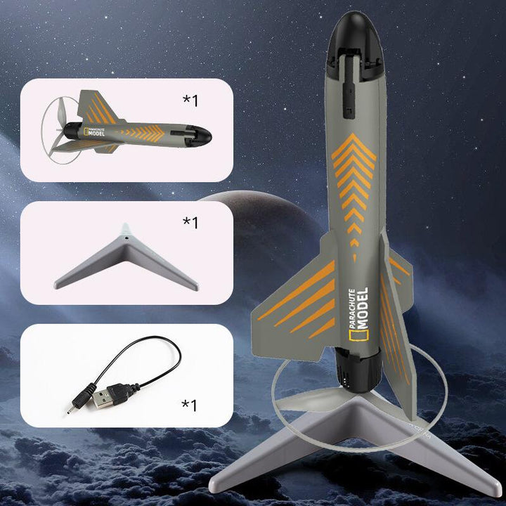 Lisslune | National Geographic Rocket Launcher for Kids-space toy gift for boys and girls