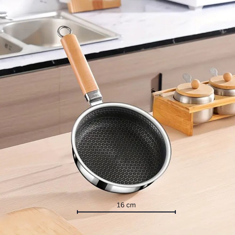 Lisslune | Nature Grip Stainless Steel Pan