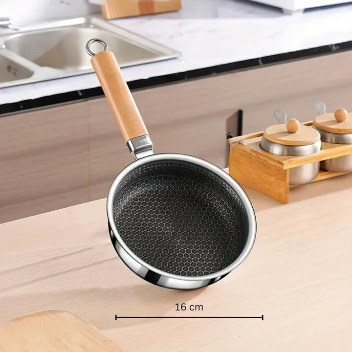 Lisslune | Nature Grip Stainless Steel Pan