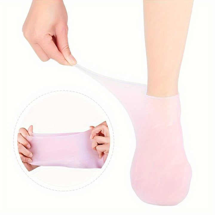 Lisslune | Silicon-Spa-Socks - Intensive care for cracked and tired feet