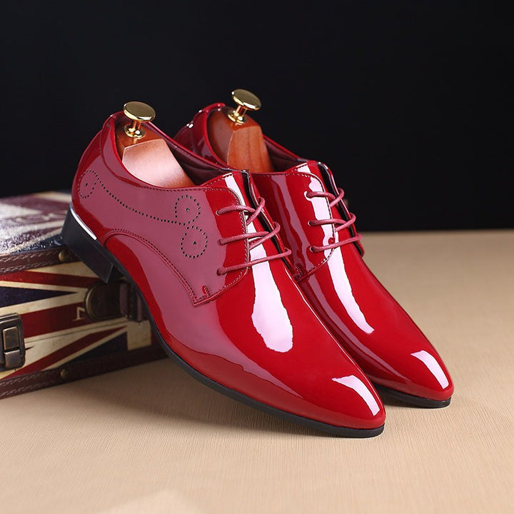 Lisslune | Men's Leather Shoes Men's Business Casual Evening Shoes