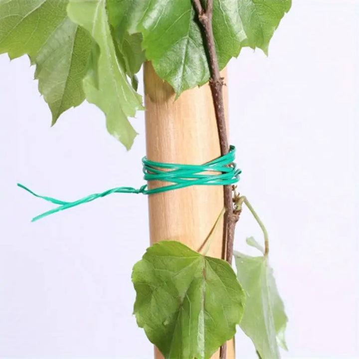 Lisslune | Garden Wire Twist Band – 50m Roll for Plants and Gardening